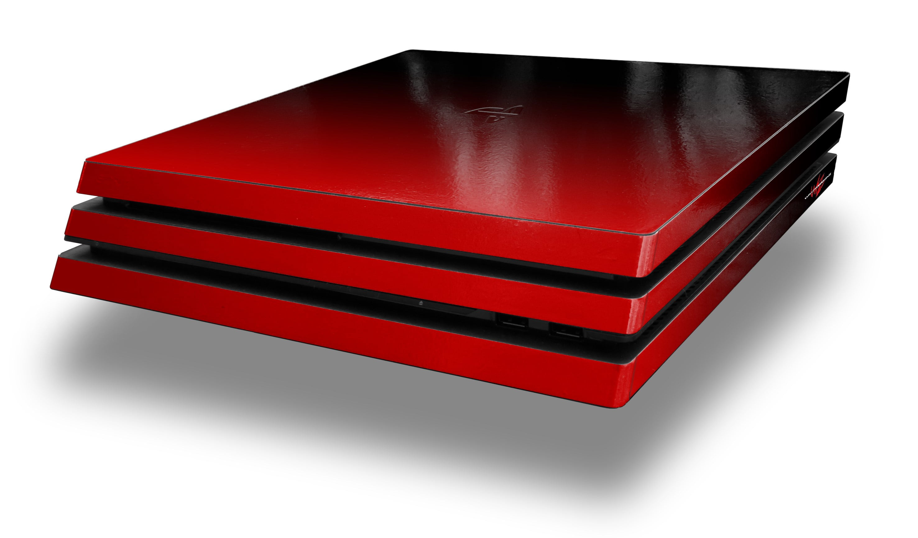 WraptorSkinz PS4 Pro Skin Wrap Smooth Fades Red Black Decal Style