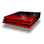 WraptorSkinz PS4 Pro Skin Wrap Smooth Fades Red Black - Decal Style Skin يناسب Sony PlayStation 4 Pro Console