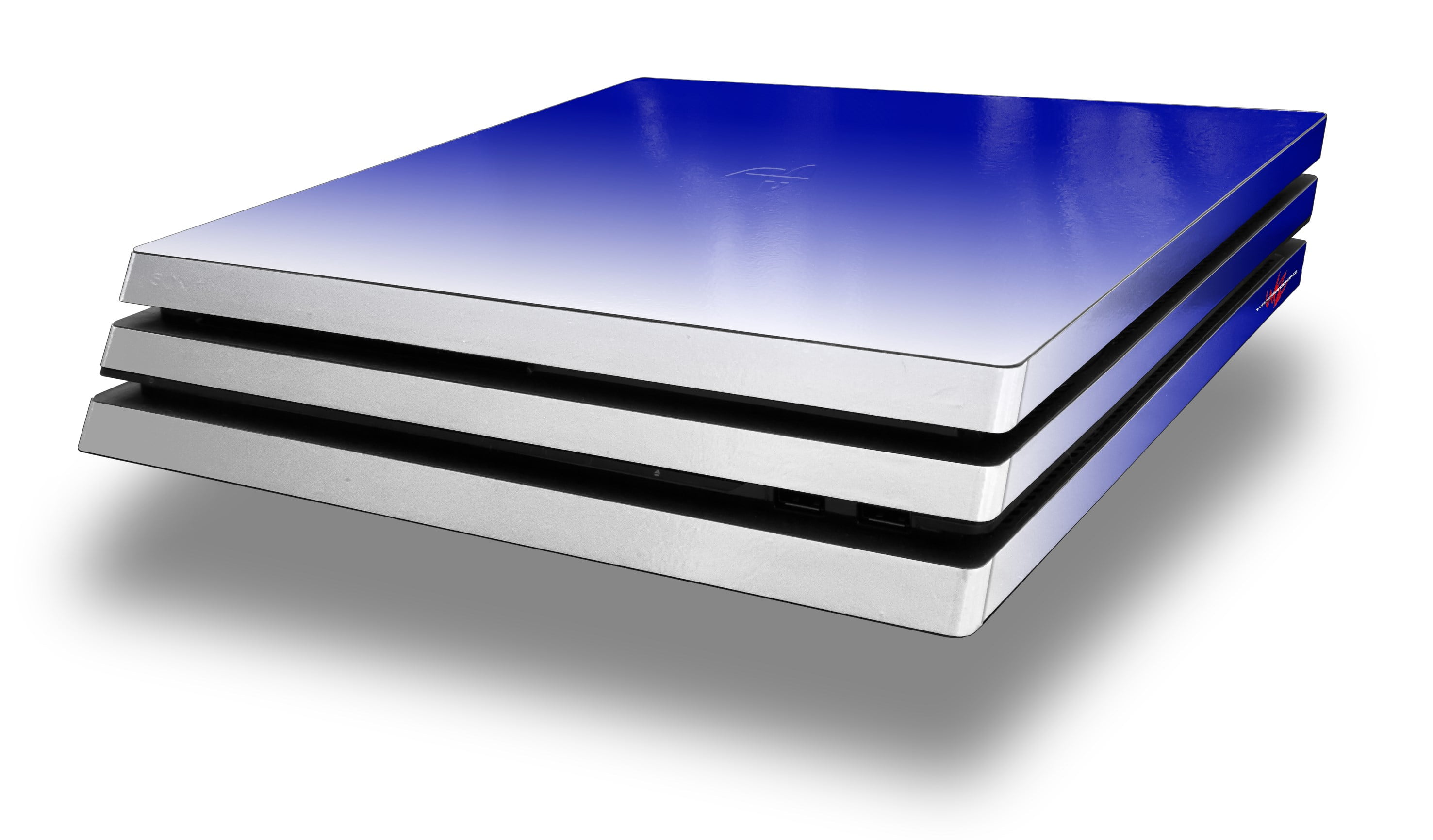 WraptorSkinz PS4 Pro Skin Wrap Smooth Fades White Blue Decal Style