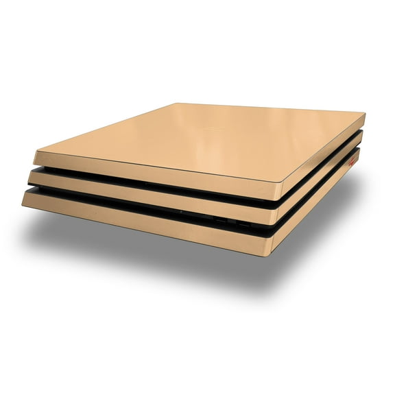 WraptorSkinz PS4 Pro Skin Wrap Solids Collection Peach - Decal Style Skin fits Sony PlayStation 4 Pro Console