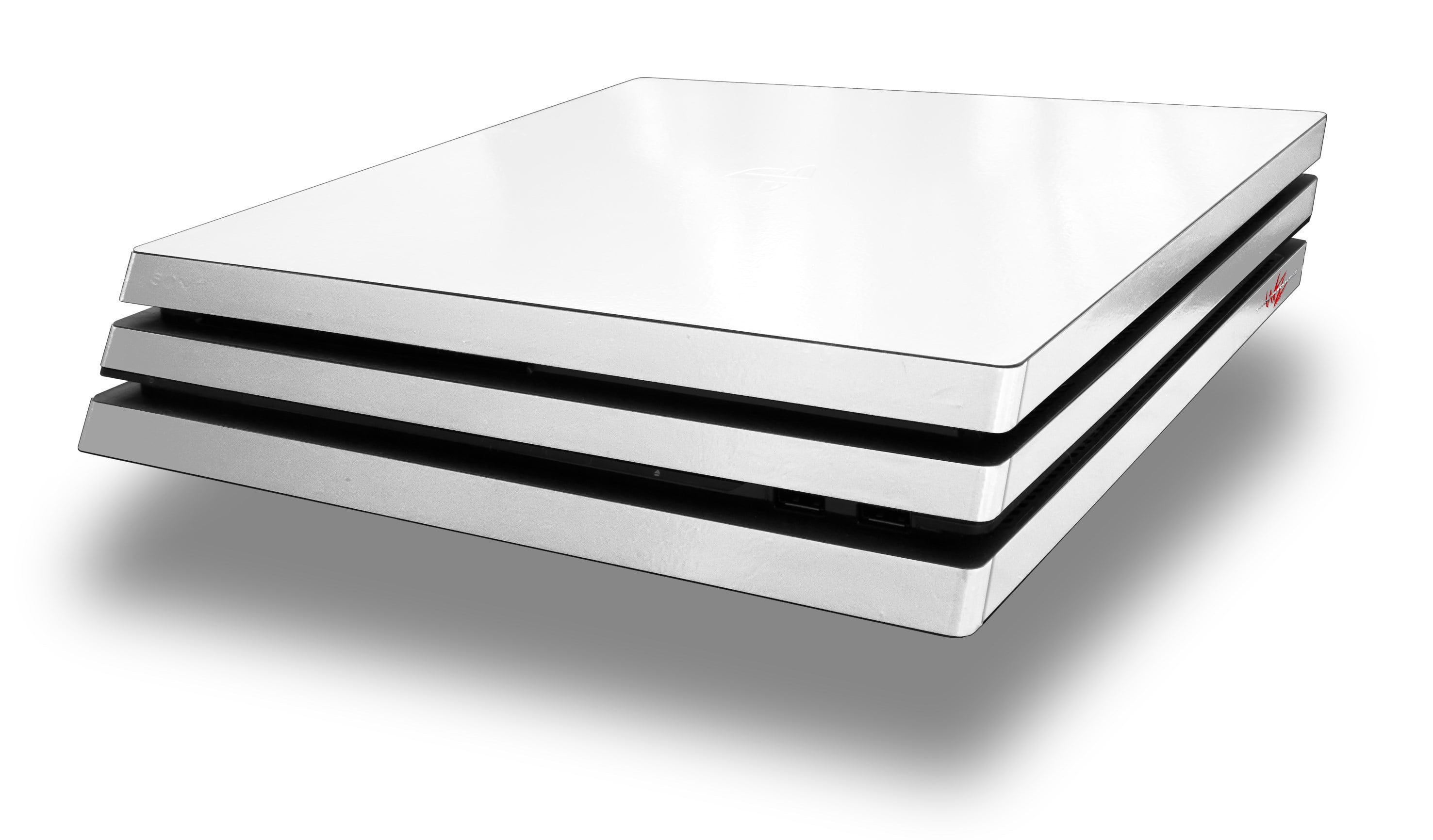 Sony Raptor WraptorSkinz PS4 Pro Skin Wrap Solids Collection White - Decal Style ...