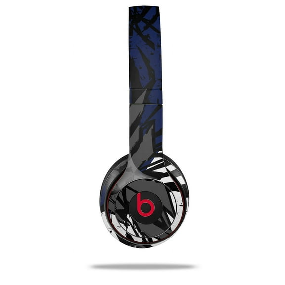 WraptorSkinz Skin Decal Wrap for Beats Solo 2 and Solo 3 Wireless headphones Baja 0040 Blue Navy (BEATS NOT INCLUDED)