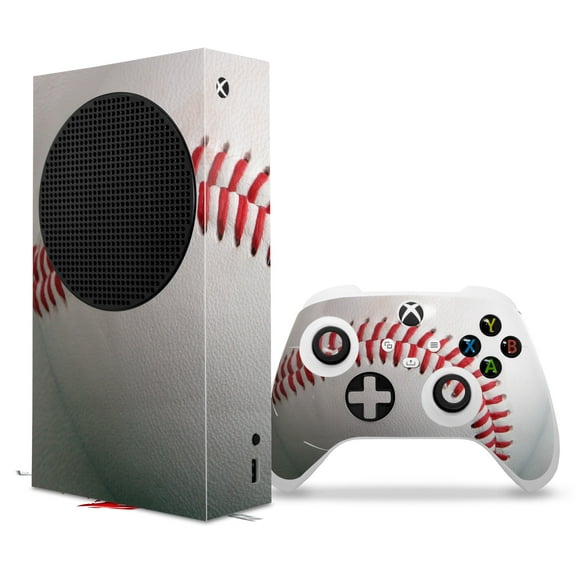 WraptorSkinz Skin Wrap compatible with the 2020 XBOX Series S Console and Controller Baseball (XBOX NOT INCLUDED)