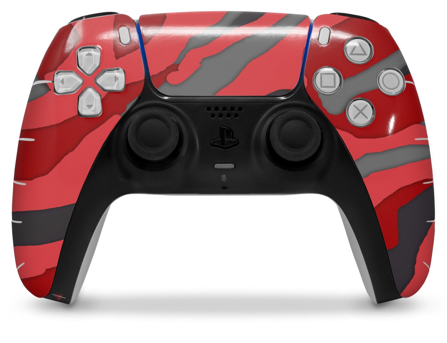 WraptorSkinz Skin Wrap compatible with the Sony PS5 DualSense Controller Camouflage Red CONTROLLER NOT INCLUDED Walmart