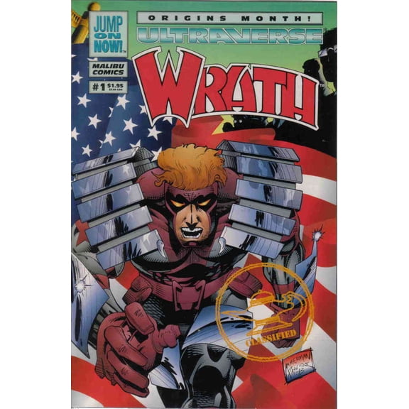 Wrath #1 VF ; Malibu Comic Book