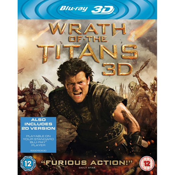 Wrath Of The Titans (Blu-ray + Blu-ray 3D) [2012] [Region Free]