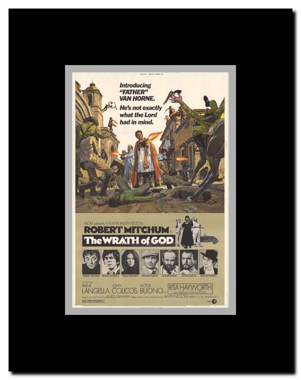 Wrath of God Framed Movie Poster