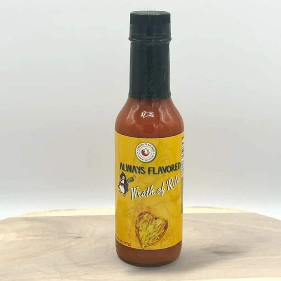 Always Flavored Wrath of Rita Hot Sauce Hot Sauce, 5oz