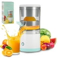 Wrea Portable Electric Juicer, USB Rechargeable Electric Citrus Juicer