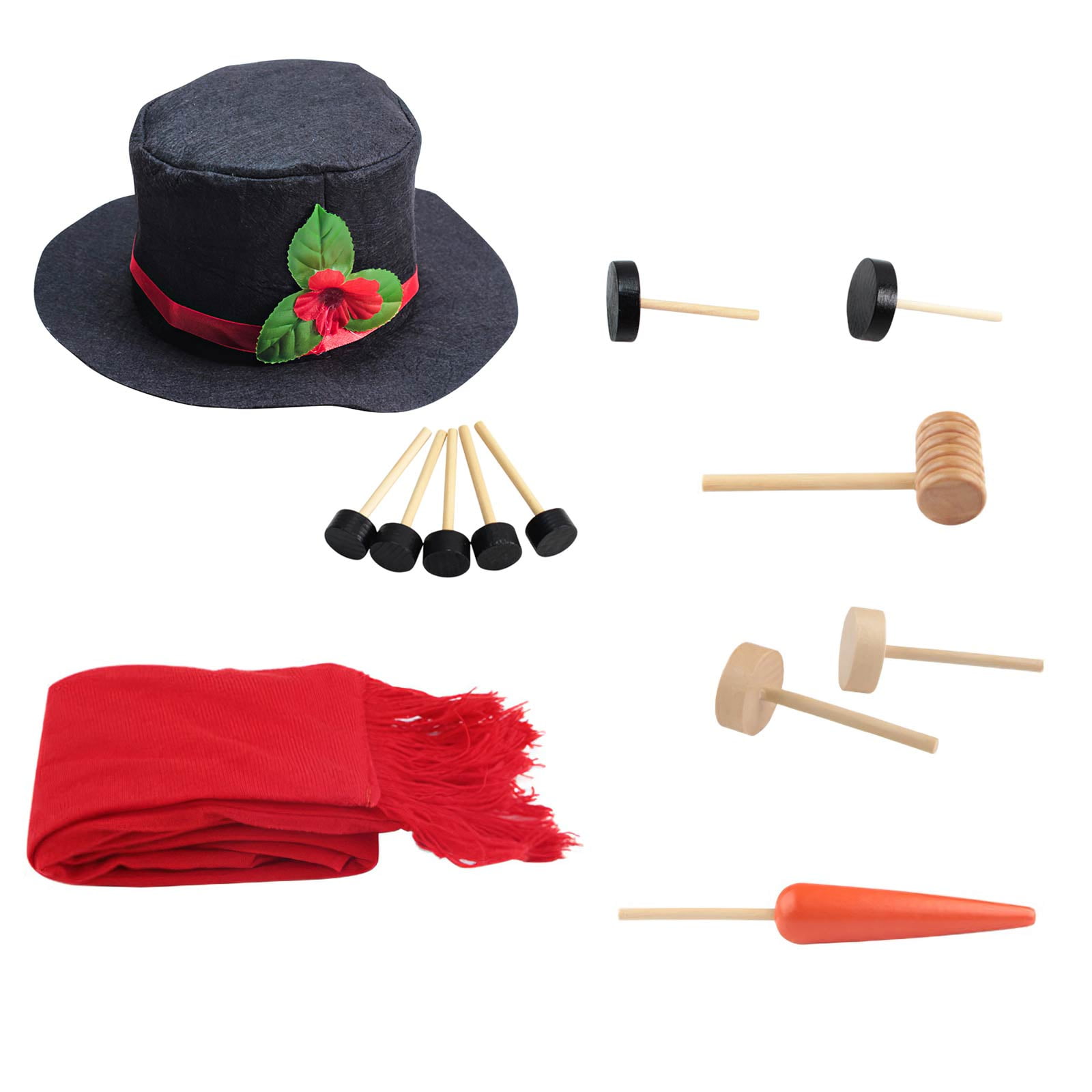 Wrea Snowman Kit Toy Wide Variety Snowman Dress Up Set Exquisite