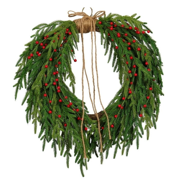 Wreath With Elegant Bow For Festive Holiday Front Door And Seasonal Greetings Wreath for Front Door Winter Christmas Wreaths for Decorating Large Bows for Wreaths 4ft Wreath Boxwood 36 Wreath Outdoor