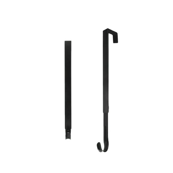 Wreath Hanger, Adjustable Over The Door Wreath Hanger from 15 to 25 Inches & Wreath Holder & Wreath Door Hanger for Front Door Decor, Larger Christmas Decorations Hook