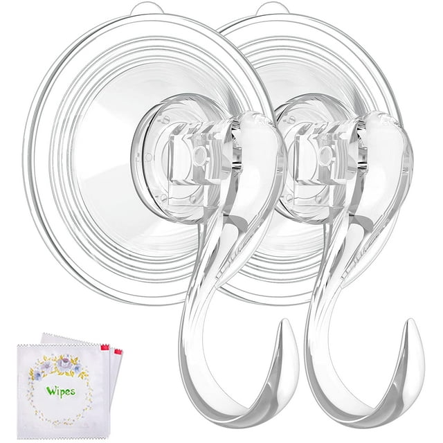 Wreath Hanger, Suction Cup Hook, Heavy Duty Vacuum Wall Window Shower