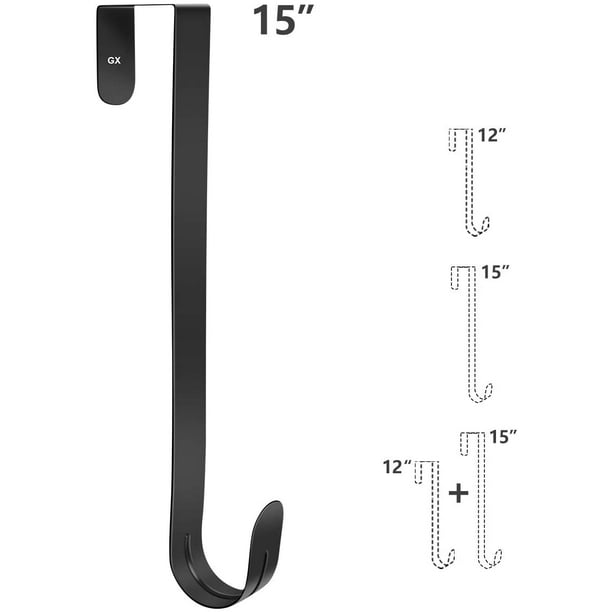 Wreath Hanger for Front Door Large Wreath Metal Hook for Christmas