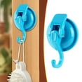 thumbnail image 1 of Wreath Hangers for Front Door, Strong Suction Cup Wreath Hooks, Heavy Duty 22 lb Suction Cup Hooks, Removable & Reusable Suction Cup Wreath Hanger for All Scenes, 1 Pcs Blue, 1 of 4
