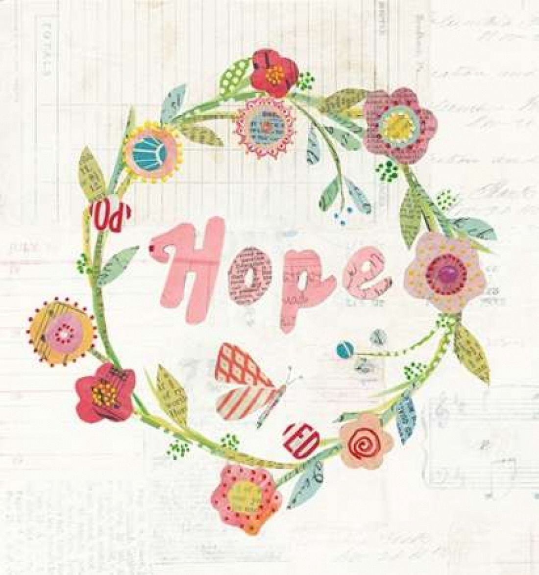 Wreath Inspiration II Canvas Art - Courtney Prahl (24 x 24)