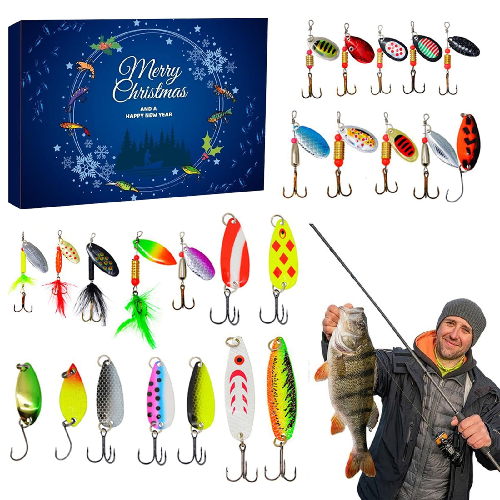 Wreath Lights Battery Operated with Timer Warm Inauguration Countdown