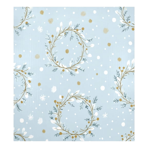 Wreath Pattern Magnetic Dishwasher Decal 23''x26'' Easy to Clean Single Sided Print