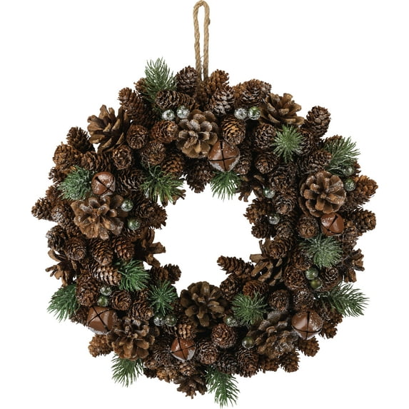 Wreath - Pinecone, Bell, Berry