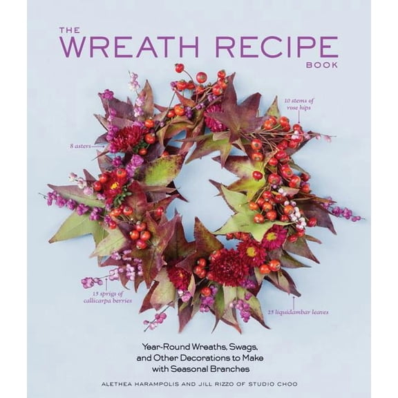 Pre-Owned Wreath Recipe Book - Hardcover