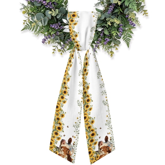 Wreath Sash for Front Door 4.5