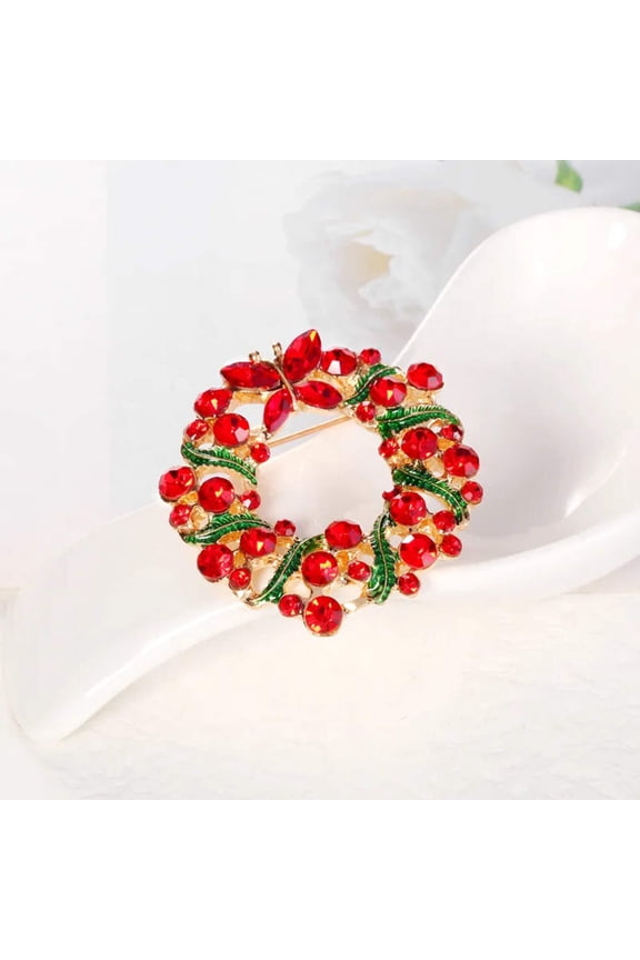 Wreath Styled Broach