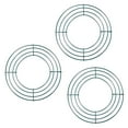 thumbnail image 1 of 3Pc Wreath Frame Clearance! Nomeni Round Metal Garland 8 Inch Heart Shaped Wire Frame Family Wedding Valentine'S Day Diy Green 3Pcs, Room Decor Promotion Sale! Green, 1 of 8