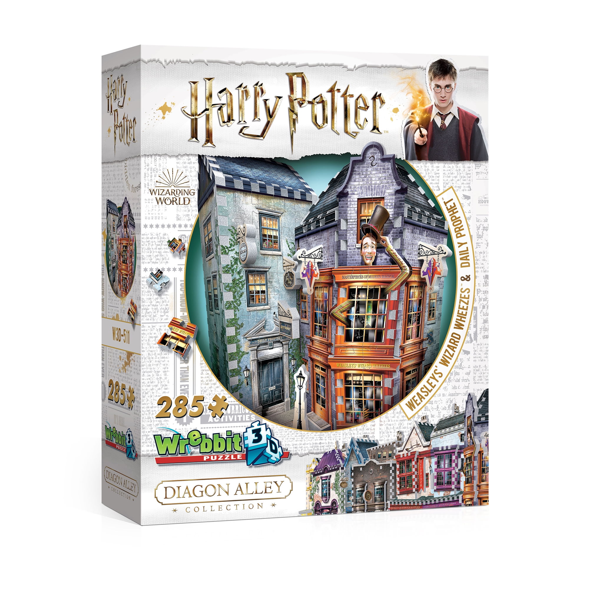 Harry Potter Hogwarts Express and Diagon Alley 3D Puzzle