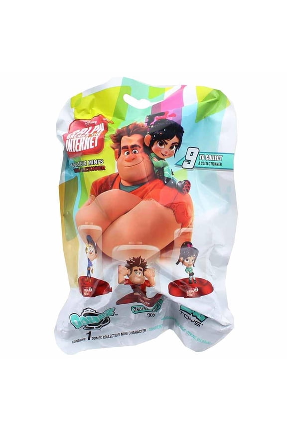 Wreck-It Ralph 2 Domez Blind Bagged Mini Figure - One Random