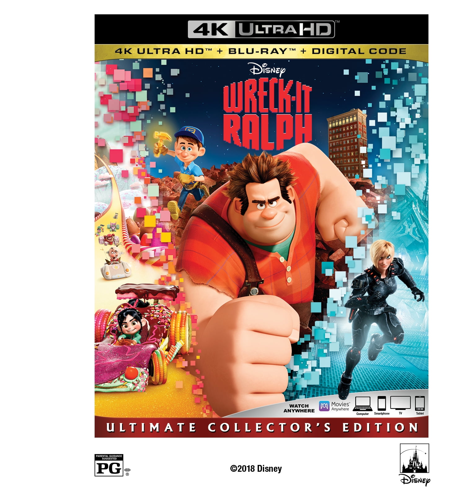 Wreck-It Ralph (4K Ultra HD + Blu-ray + Digital Code