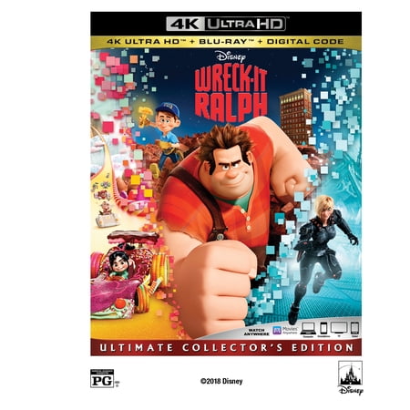 Wreck-It Ralph (4K Ultra HD + Blu-ray + Digital Code)