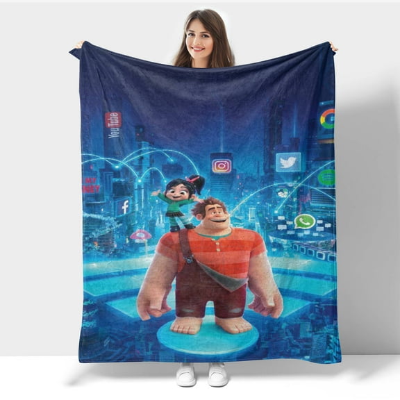 Wreck-It Ralph 60IN*50IN Blanket