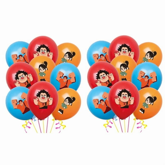 Wreck-It Ralph Balloons Party Supplies Birthday Favors Decorations Decor Kit Latex