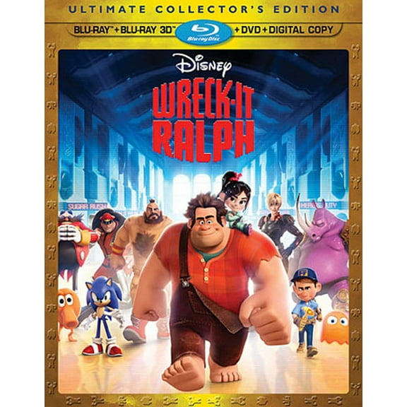 Pre-Owned Wreck-It Ralph (Blu-ray + Blu-ray + DVD)