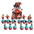 thumbnail image 1 of Wreck-It Ralph Cake Topper Cupcake Set Party Supplies Decoration Birthday Decor Kit, 1 of 4