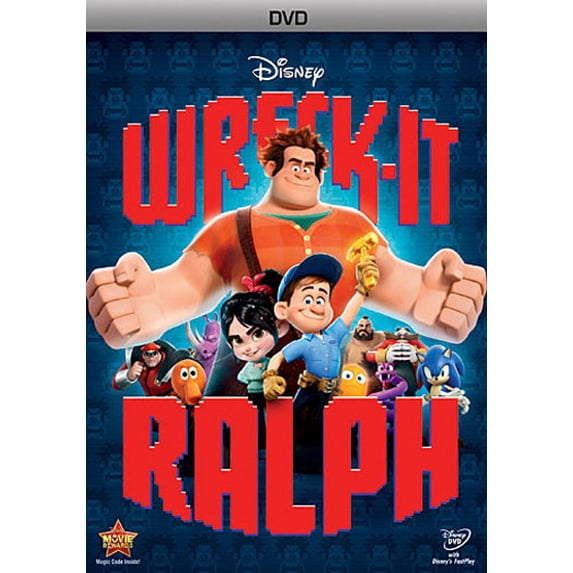 Pre-Owned Wreck-It Ralph (DVD) Disney, Animated, Family Oriented