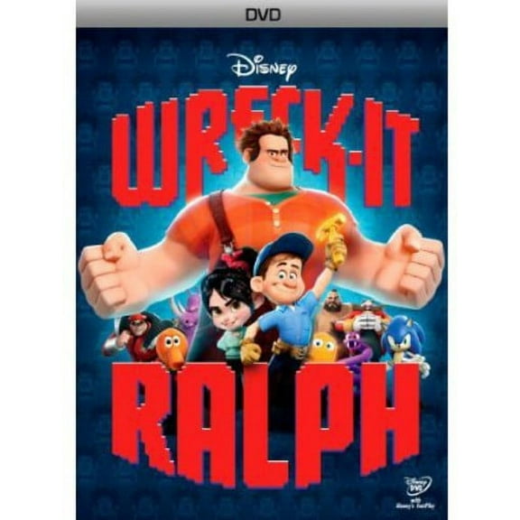 Wreck-It Ralph (DVD) Disney, Animated, Family Oriented