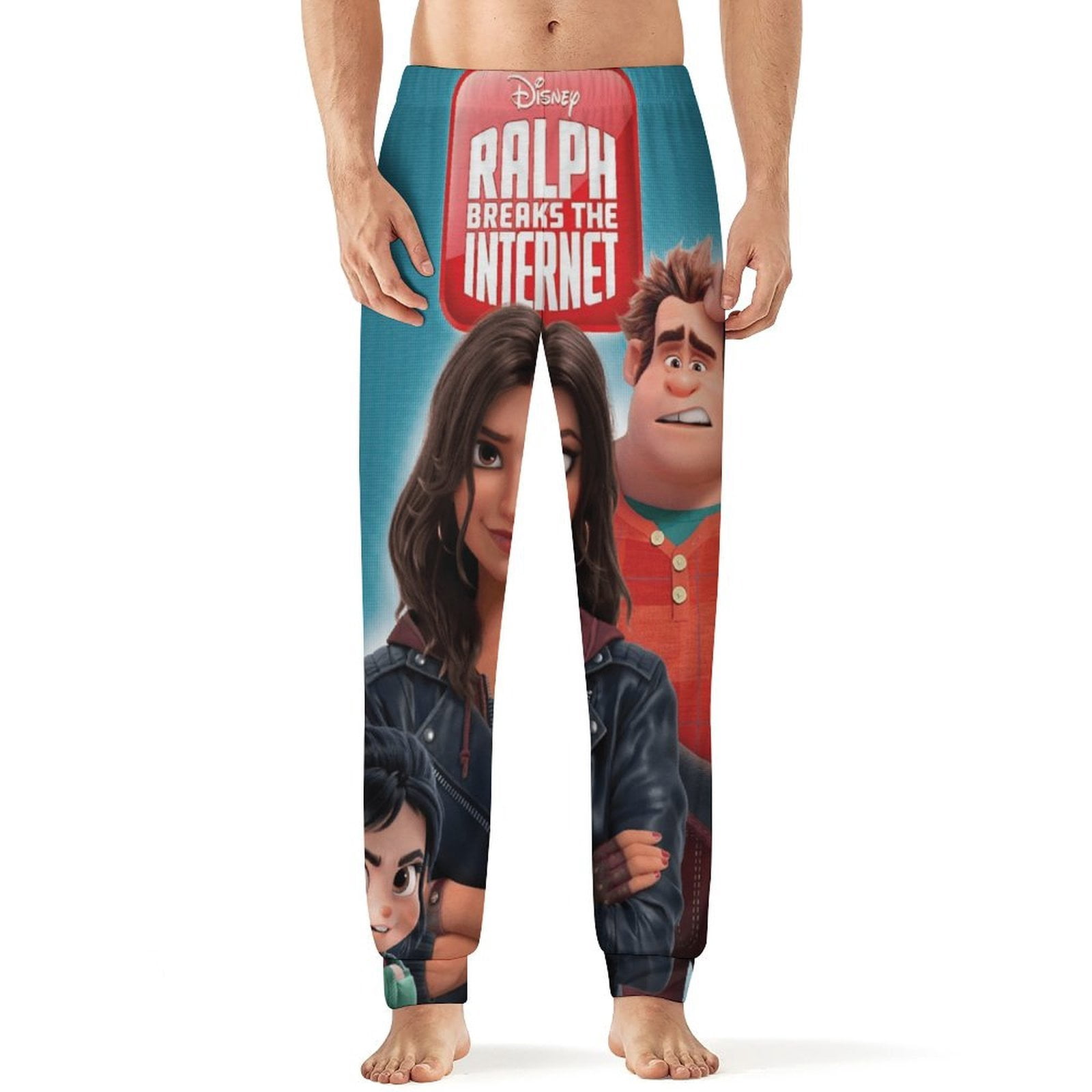 Wreck-It Ralph Men's Lightweight Pajama Pants Soft Lounge Sleep Joggers ...