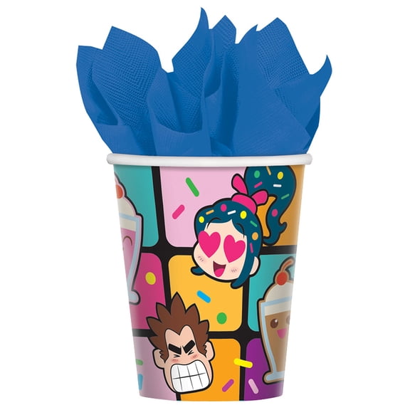 Wreck-It Ralph 'Ralph Breaks the Internet' 9oz Paper Cups (8ct)