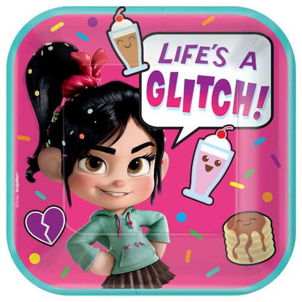 Wreck-It Ralph 'Ralph Breaks the Internet' Small Paper Plates (8ct ...
