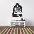 thumbnail image 1 of Wreck It Ralph Kids Movie I Know I Know I'm An Idiot Vinyl Wall Art Wall Sticker Wall Decal Decoration For Home Room Wall Boys Girls Kids Room Playroom Wall Décor Décor Design Size (30x30 inch), 1 of 3