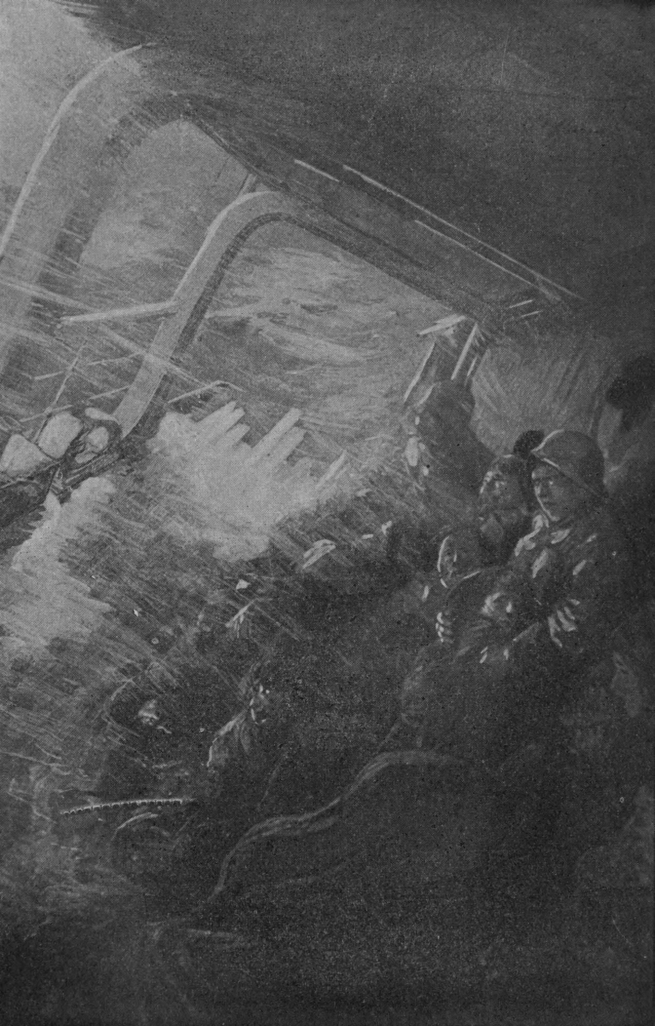 Wreck & Sinking of the Titanic 1912 Awaiting the end Canvas Art - Unknown (24 x 36)