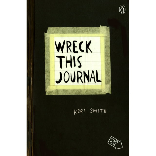 Wreck This Journal (Black): To Create Is to Destroy (Paperback)