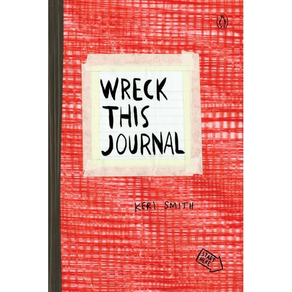 Pre-Owned Wreck This Journal (Red) Expanded Edition by Keri Smith (Paperback)