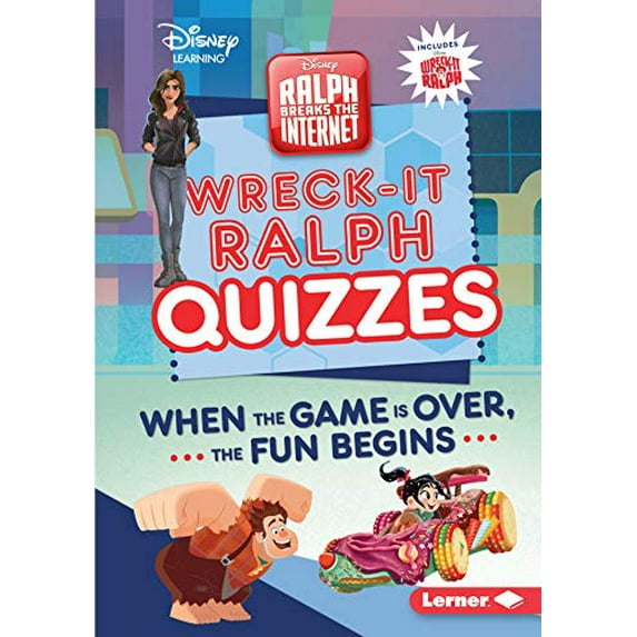 Pre-Owned Wreck-it Ralph Quizzes: When the Game Is Over, The Fun Begins (Disney Quiz Magic) Hardcover