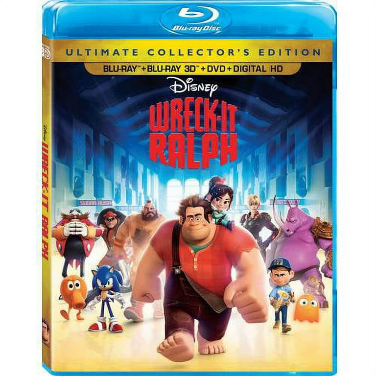 Wreck-It Ralph - Disney100 Edition Walmart Exclusive (Blu-ray + DVD +  Digital Code) 