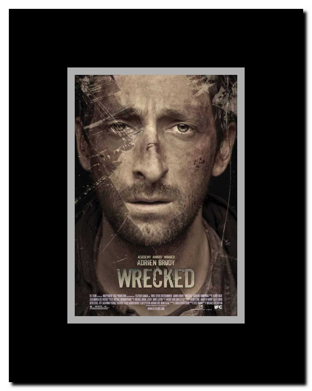Wrecked Framed Movie Poster