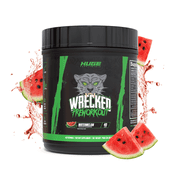 Wrecked Pre Workout Powder, Advanced Formula, Boosts Energy, Focus, Pumps & Performance, 10g L-Citrulline, 6.4g Beta Alanine, 5g Tyrosine, 1g Alpha GPC, 375mg Fast-Acting Caffeine & More