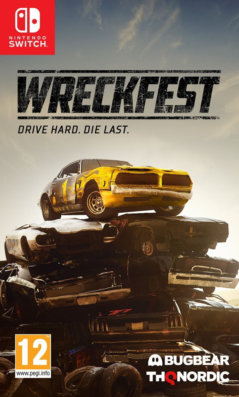 Wreckfest Nintendo Switch It Works in Any Country Factory Sealed