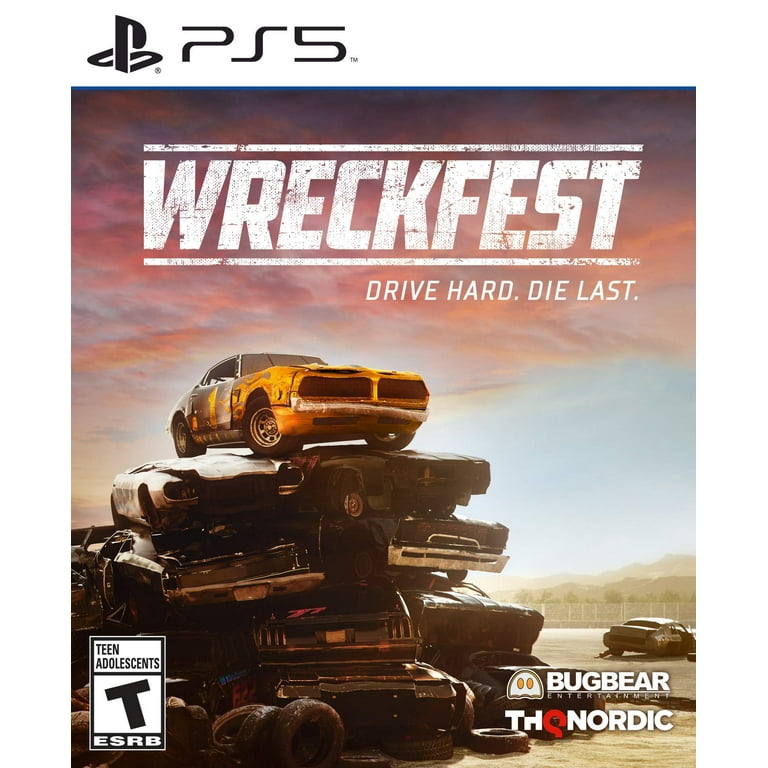 Free Shipping! THQ Nordic Wreckfest PlayStation 4 Car Pre-Order